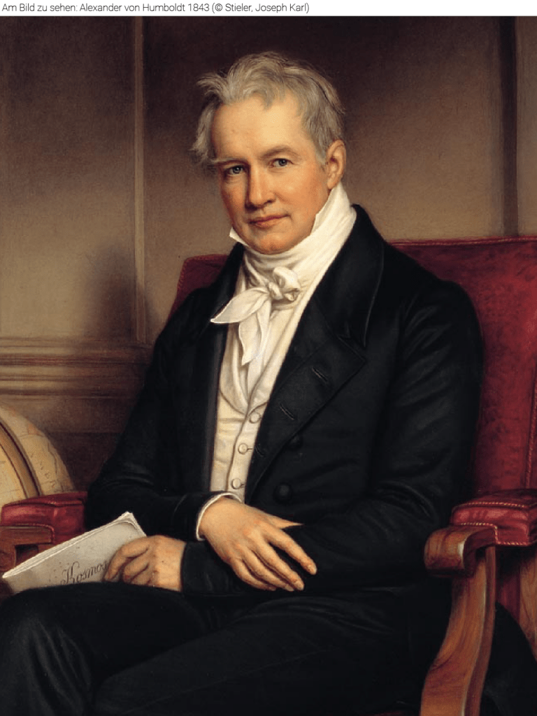 Portrait von Alexander von Humboldt