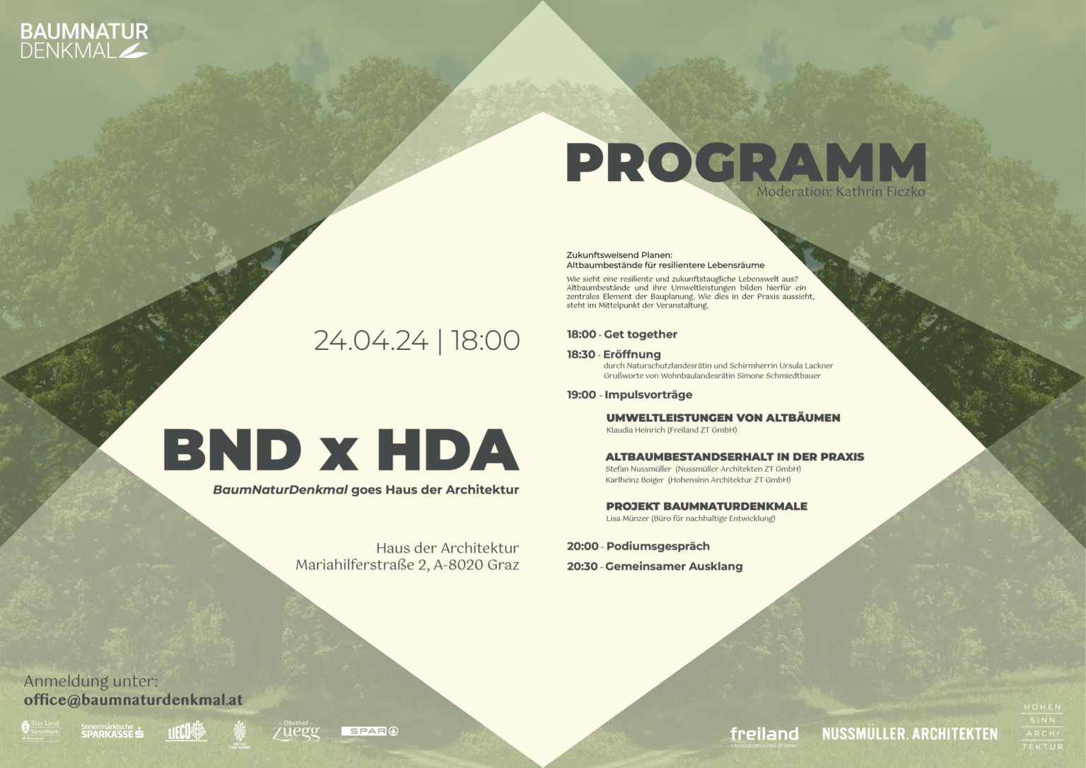 BNDxHDA - Einladung